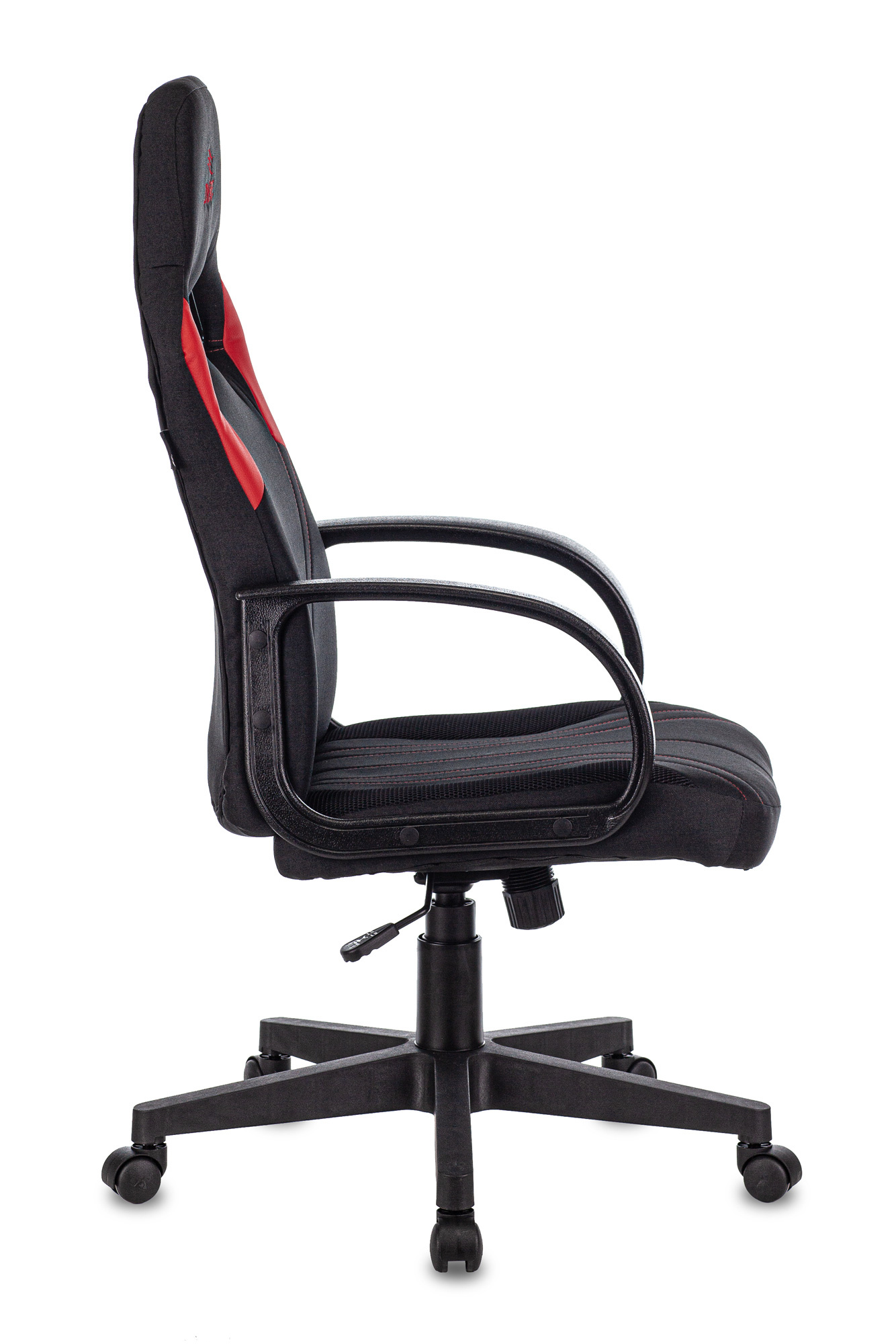 Кресло геймерское ZOMBIE RUNNER цвет Черный/Красный Бюрократ нагрузка 120 кг