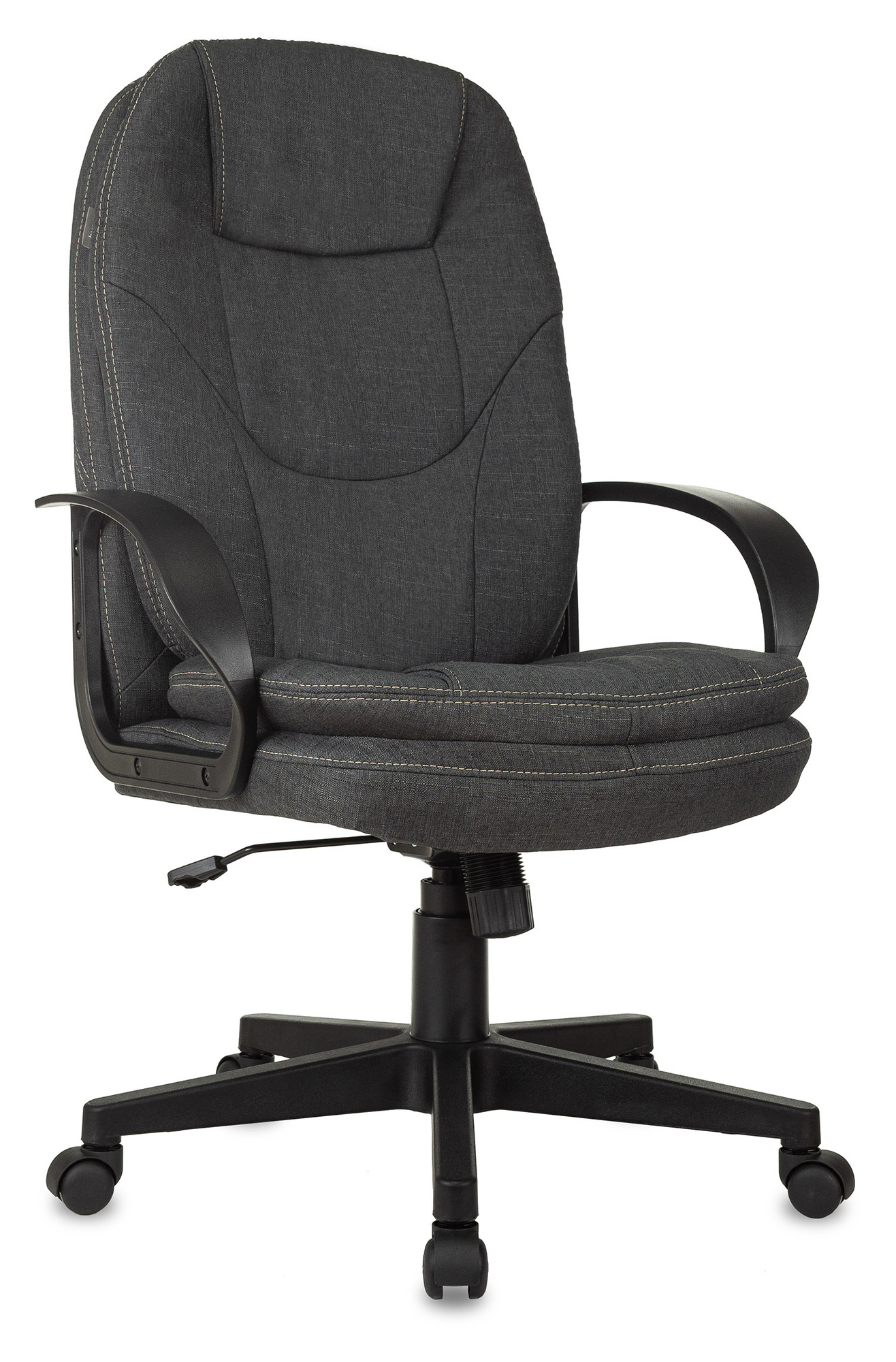 Кресло CH868LT ткань:Fabric серый 38-417 опора Пластик Бюрократ нагрузка до 120 кг