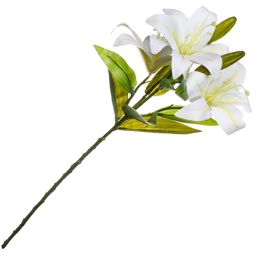 Цветы Лилия 57см белый Y4-6931