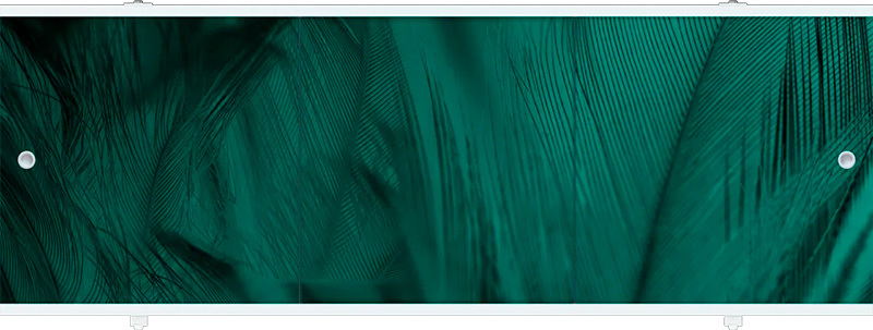 Экран под ванну 1,7м ПРЕМИУМ-А темно зеленый